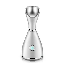 CE ROHS FDA одобренный Пароварка для лица спа оборудование горячий пар ручной уход за кожей нано ионный парогенератор для лица