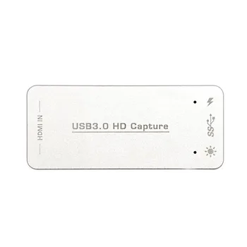 

Adapter Converter Audio Portable HD Recorder USB 3.0 HDMI Video Plug And Play 1080P Live Streaming Multifunction Card