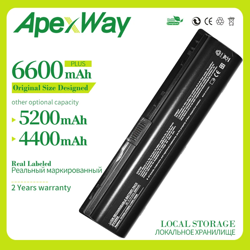 Аккумулятор Apexway для ноутбука HP Pavilion 11 1 В DV6000 DV2000 DV6700 DV6100 DV6500 DV2700 Presario C700 A900 V3000 HSTNN
