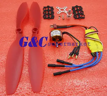 

A2212 1000KV Brushless Motor w/30A Brushless ESC+1045 Propeller F450 550 New diy electronics