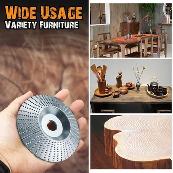 

NEW ARRIVAL Carbide Wood Sanding Carving Shaping Disc For Angle Grinder/Grinding Wheel 100mm for Home Office HOT SALES 0129G0.3
