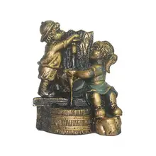 

Fracture-resistant Decorative Boys Girls Garden Sculpture for Backyard