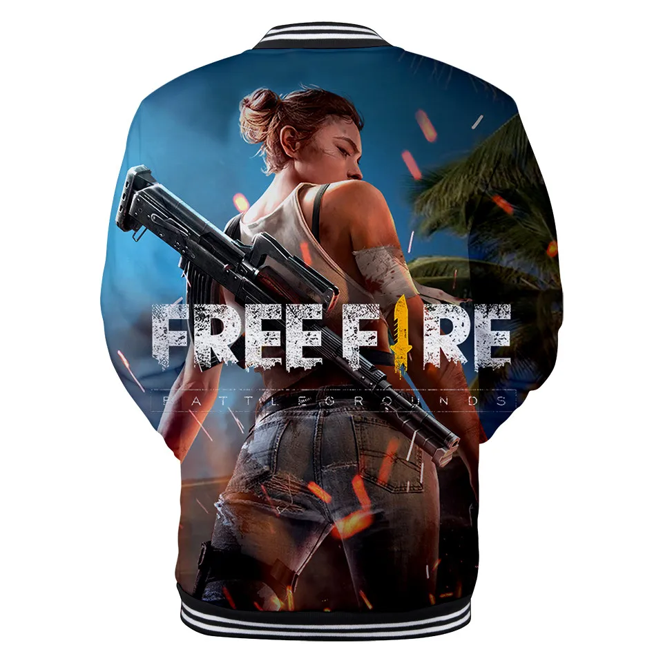 Брендовая Новинка, куртка с 3D принтом «Digital Free Fire», пальто для косплея, толстовка с капюшоном и длинными рукавами, повседневная одежда для геймеров, толстовки Harajuku