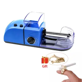 

Portable 8mm Electric Automatic Cigarette Rolling Machine DIY Tobacco Roller Maker Machine Automatic Injector Give A Small Gift
