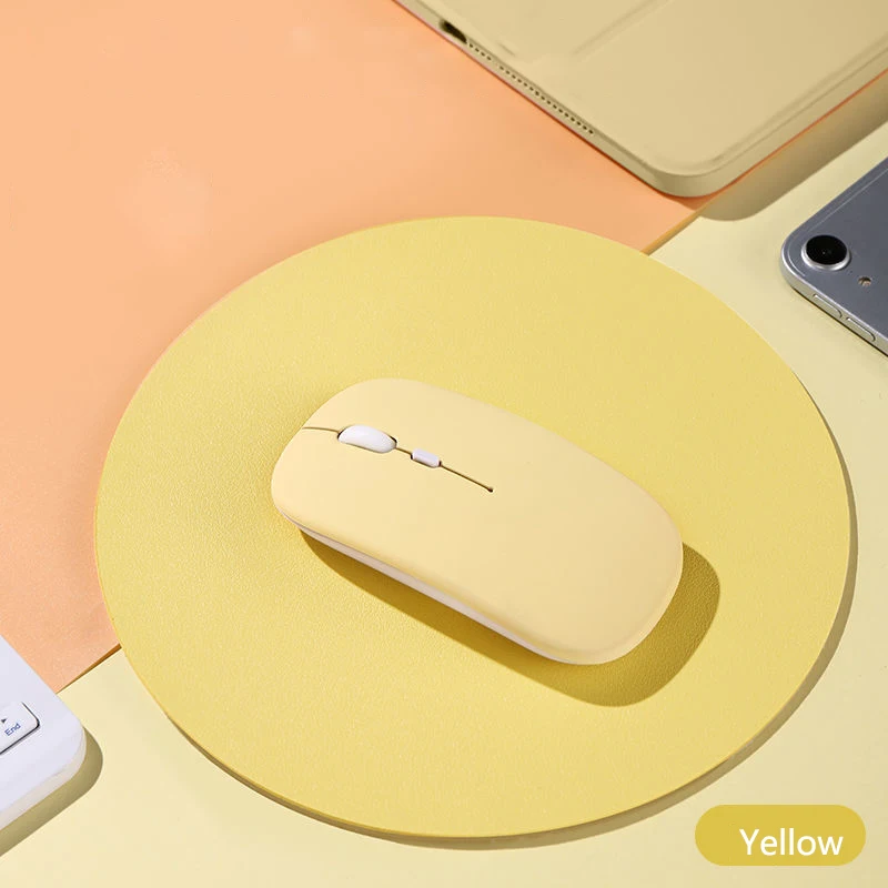 Rechargeable Wireless Bluetooth 5.0 Mouse For iPad Xiaomi Huawei Tablet 2.4G USB Silent Slim Computer Laptop Mice With Mousepad