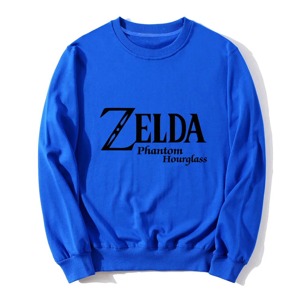 ZELDA phantom Hourglass однотонная толстовка унисекс с длинным рукавом, худи, свободные Толстовки, Толстовки, повседневный спортивный костюм - Цвет: 13