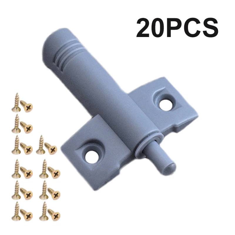 

20PCS Cabinet Cupboard Door Furniture Soft Bumper Damper Buffer Hardware Set