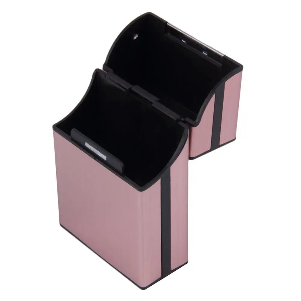 

Portable Cigarettes Slim Aluminum Cigarette Case Cigar Tobacco Holder Box Storage Container Smoking Accessories