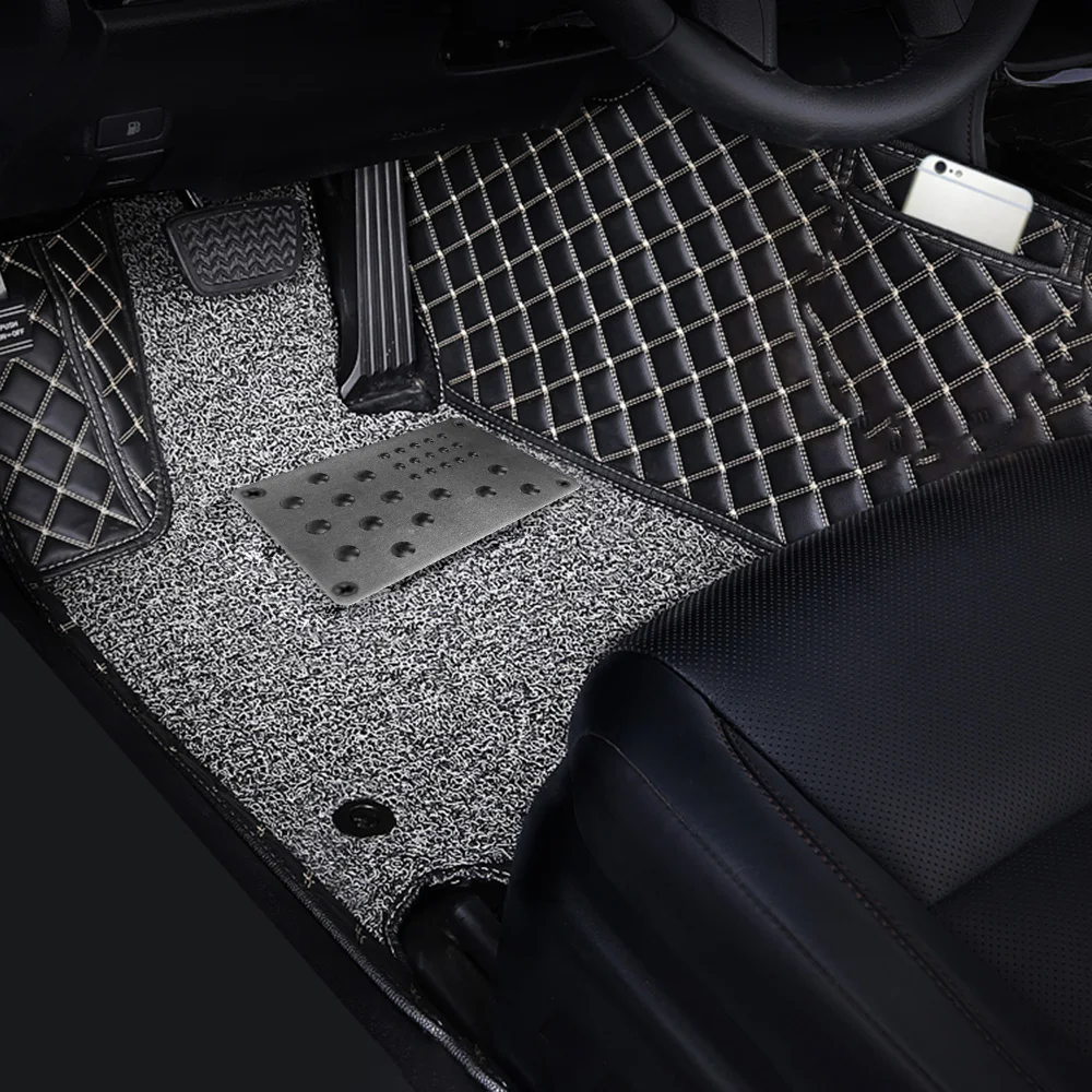 Tapis de sol de voiture universel, 25x16cm, pour talon, pédale, antidérapant