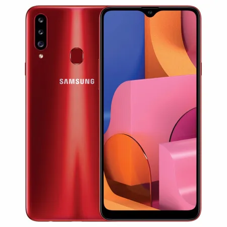 Новый оригинальный мобильный телефон samsung Galaxy A20s (SM-A2070) LTE 6,5 4G ram 64GB rom Snapdragon 450 МП камера заднего вида