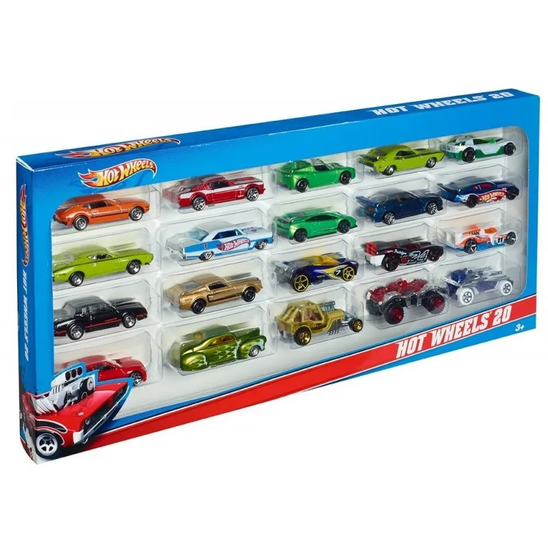 Набор базовых машинок Hot Wheels H7045, масштаб 1:64, 20 шт