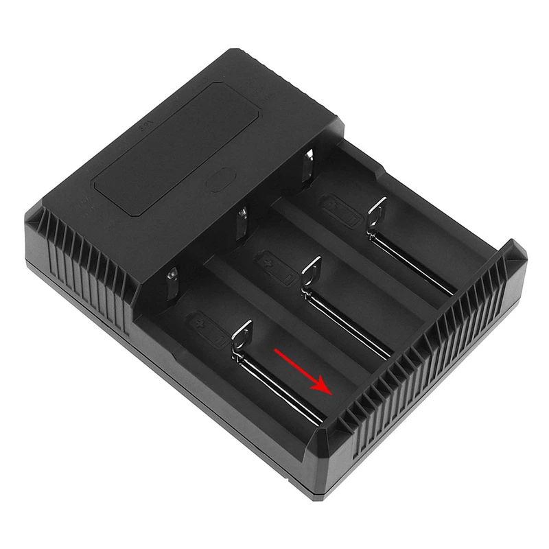 Trustfire TR-018 интеллигентая(ый) Быстрый 3 слота литий-ионный аккумулятор Батарея Зарядное устройство светодиодный указывают на 23650 26650 21700 20700 14500 18650 18350 Батарея