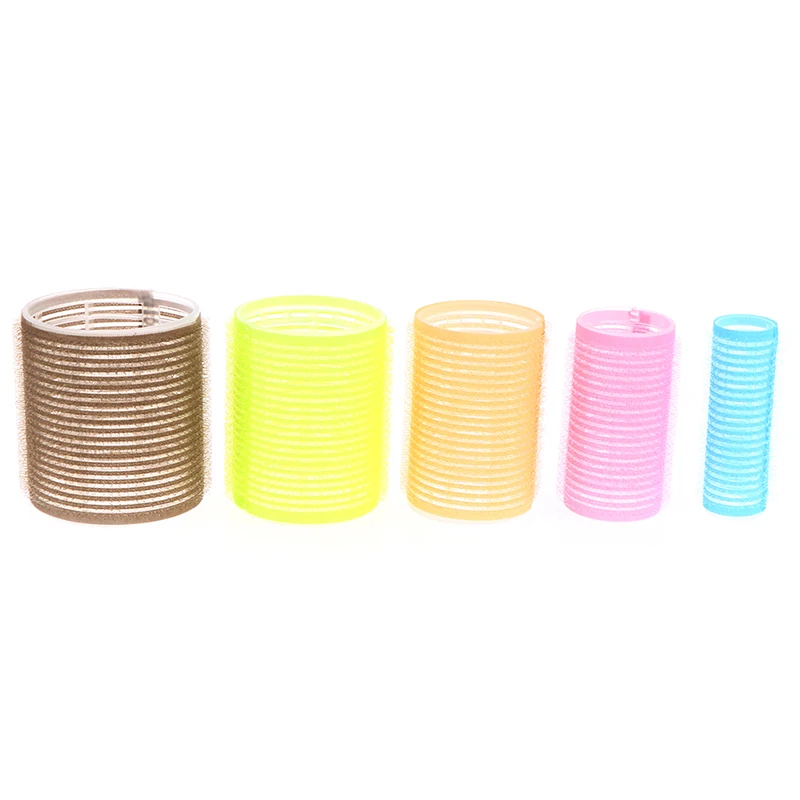 Different Size Self Grip Hair Rollers DIY Magic Large Self-Adhesive Hair Rollers Styling Roller Roll Curler Beauty Tool