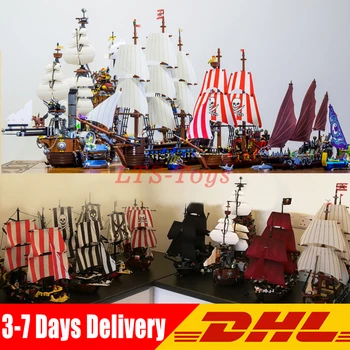 

DHL Pirates of The Caribbean 16006 16009 16042 16016 22001 4184 4195 10210 Model Building Kits Blocks Toy