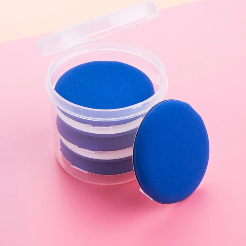 6Pcs/Set Air Cushion Sponge Puff Round Shaped Makeup Dry Wet Dual Use Concealer Liquid Foundation BB/CC Cream Make up puffs