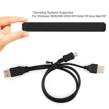 

USB 2.0 Slim Portable 2.5inch SATA External Hard Disk Drive Case Sata HDD Enclosure for PC Laptop With USB Cable