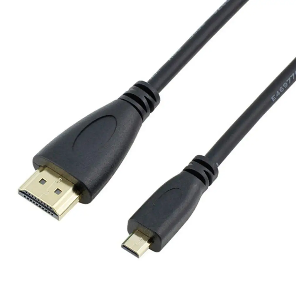 2,5 m HDMI папа к micro HDMI папа Высокоскоростной 1080P HD HDMI кабель 1,4 версия LN