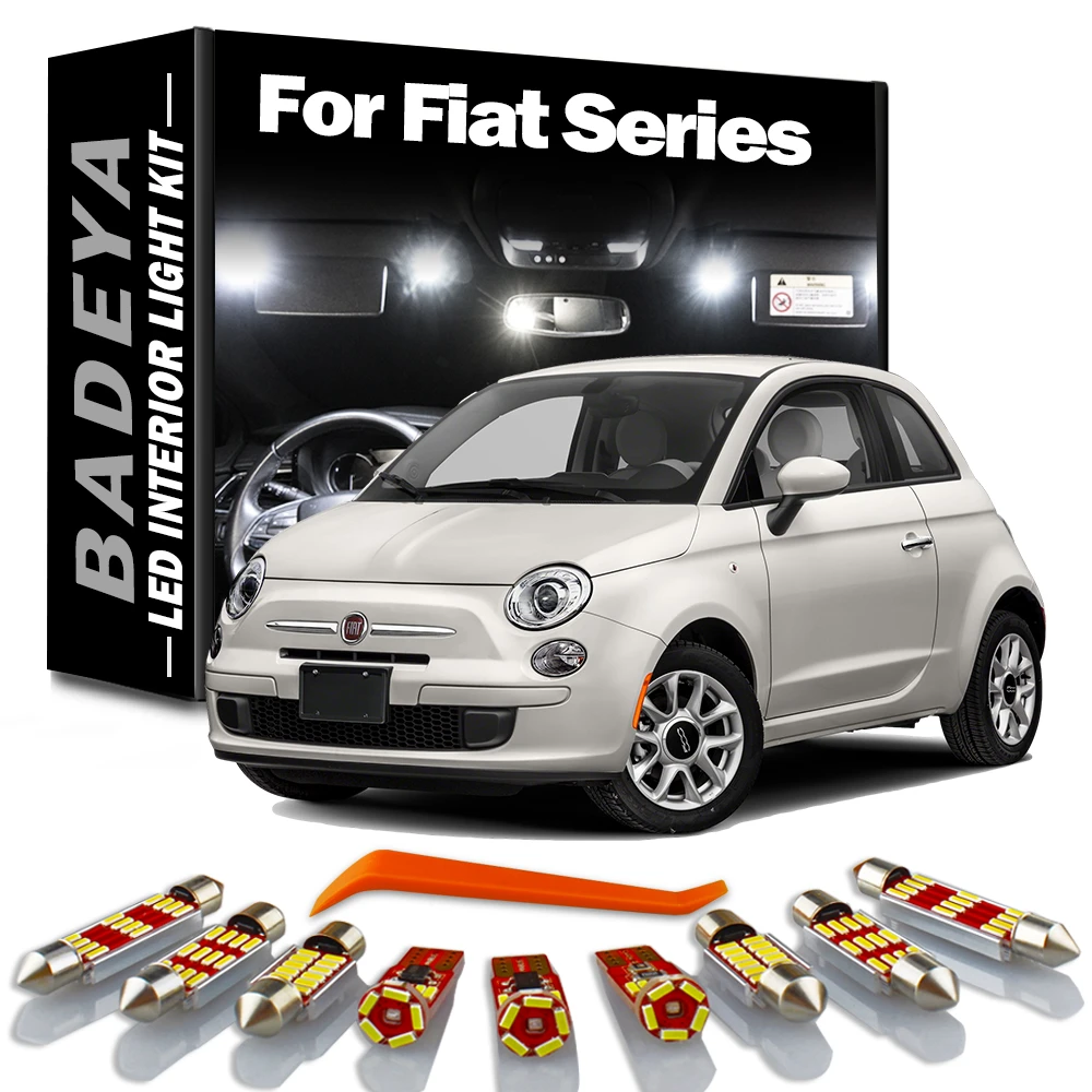 Paraspruzzi Per Fiat 500/500C/500L/500X/500e E Abarth 595/695 | 4 Pezzi Parafanghi Con Viti E Adesivi