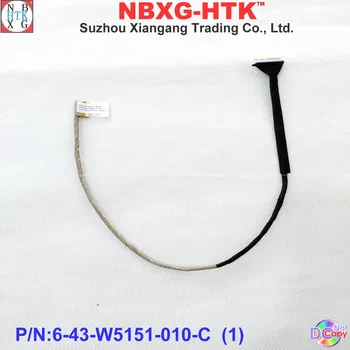 

New original LCD CABLE FOR CLEVO W510 W510TU 30PIN EDP CABLE 6-43-W5151-010-C LVDS CABLE