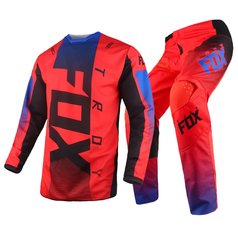 

2021 Motocross 180 Oktiv Gear Set Motorbike MTB BMX Dirt Bike Jersey Pants Combo Offroad Scooter Riding Suit Mens Kits