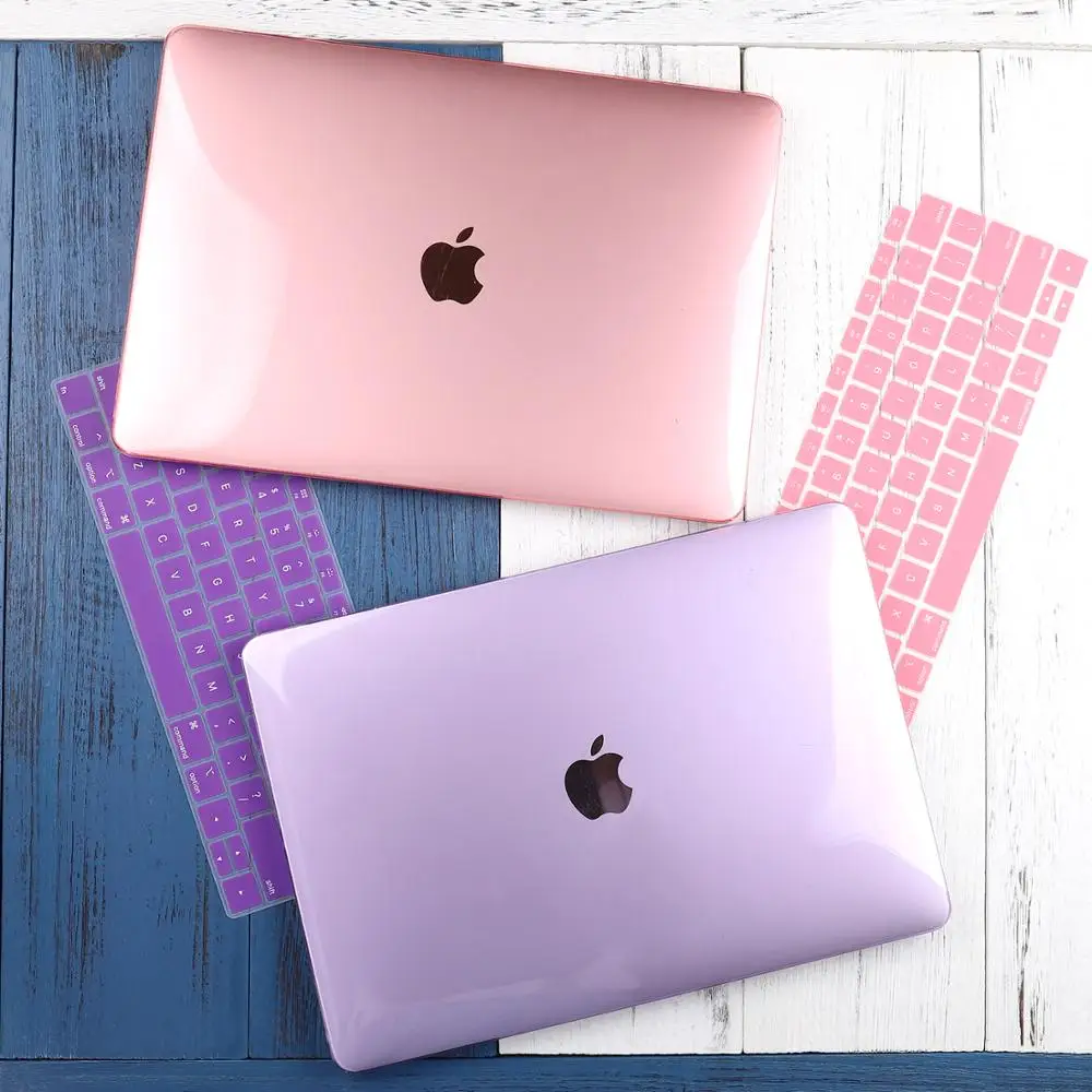 Tanie Kryształ \\ matowy etui na macbooka Air Pro Retina 11 12 13 15 cal etui na laptopa na nową książkę Mac Pro 13.3 16 cal A2141 A1932 A2159