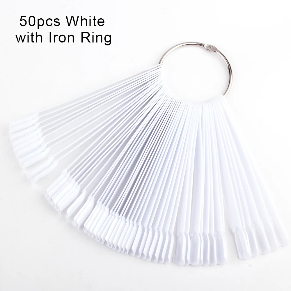 50pcs White