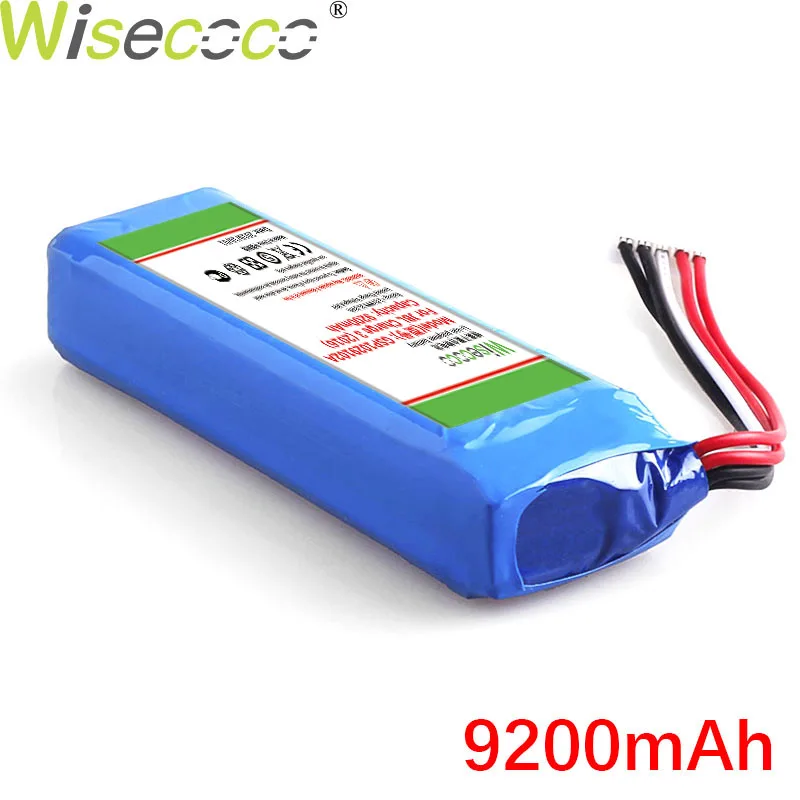 WISECOCO 9200 мАч GSP1029102A батарея для J BL Charge 3 версия новейшего производства высокое качество аккумулятор+ номер отслеживания