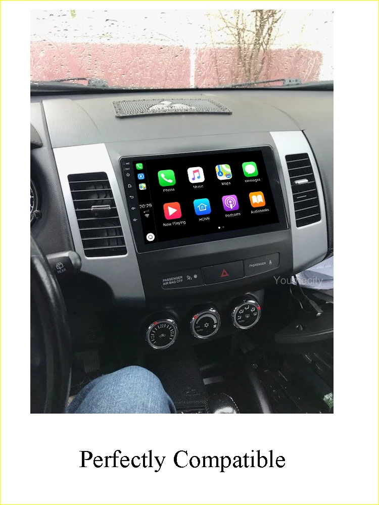 Excellent Android 9.0 Car DVD GPS for Mitsubishi Outlander 2007-2013 radio video Multimedia player Capacitive IPS Screen wifi USB Carplay 5 Excellent Android 9.0 Car DVD GPS for Mitsubishi Outlander 2007-2013 radio video Multimedia player Capacitive IPS Screen wifi USB Carplay 5