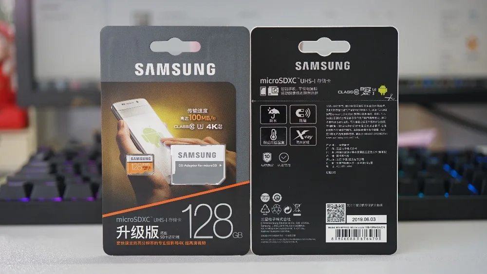 SAMSUNG Micro SD 32 Гб 64 Гб 128 Гб карта памяти класс 10 Microsd 32 Гб SDHC/SDXC TF карта C10 U3 U1 транс флэш SD карта