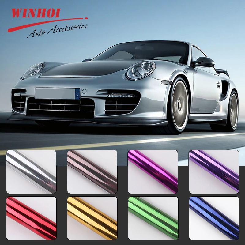 

Automotive Color Changing Film Waterptoof Mirror Flexible Vinyl Wrap Sheet Roll Film Car Sticker Decal Sheet Wrapping Film