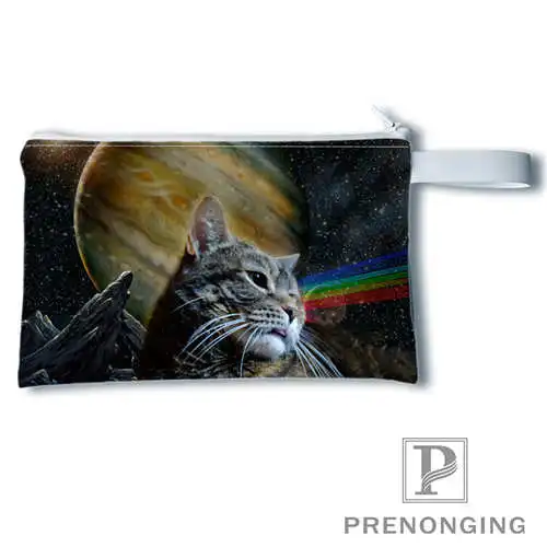 Изготовленный На Заказ spacecat(2)@ 1 кошелек с рисунком кошелек на молнии нулевой бумажник телефон Сумки для ключей модный небольшой женский кошелёк#19-01-22-4-224 - Цвет: Coin Purse