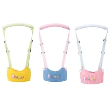 Детские вожжи для прогулки ремень безопасности младенца сбруя Дети Регулируемый ремень поводки для собак с забавными рисунками из мультфильмов