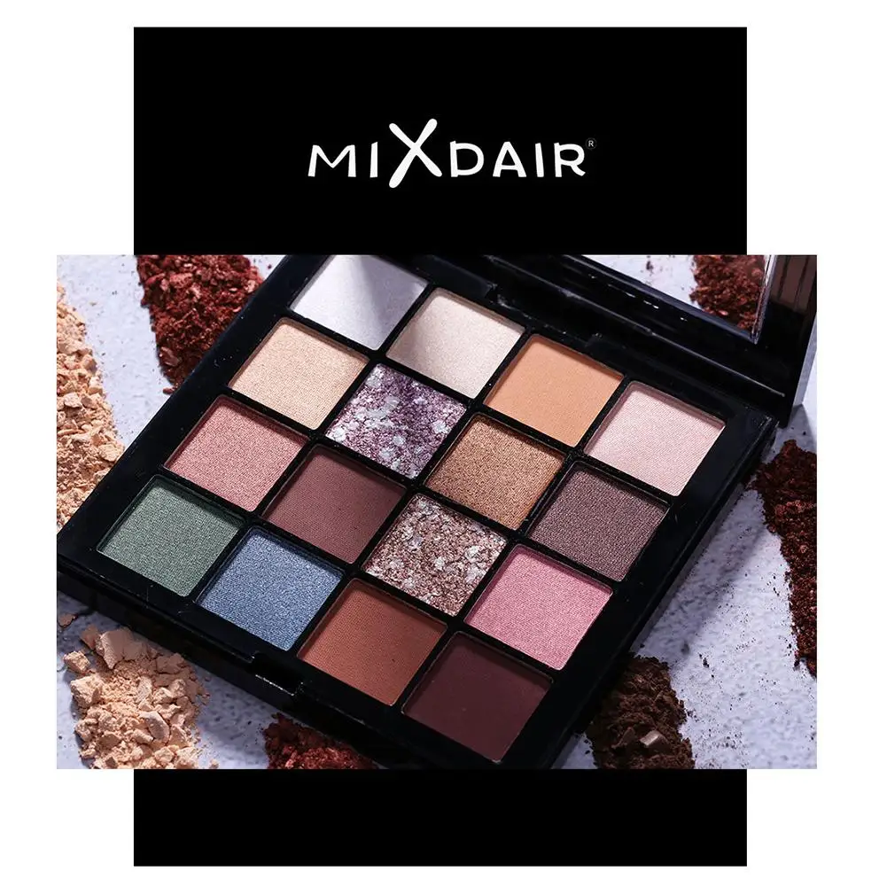 16 Colors Eye Shadow Matte Shimmer Waterproof Durable Eyeshadow Palette