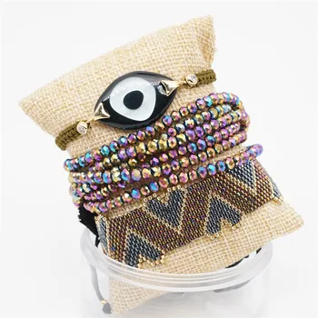 

MIYUKI Bracelet Delica Seed Beads Boho Beadweaving Bijoux Fashion Insta Jewels Handmade Accessories New Summer DIY 2019