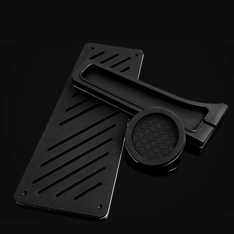 Car Accessory Accelerator Gas Brake Foot Rest Pedal Pad For Benz Smart Fortwo Elf 2009-2013 2014 Pedals Pad Non-Drilling Pedals