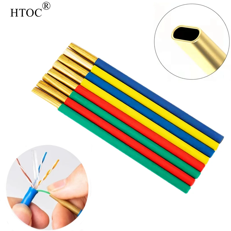 HTOC Network Cable Loosener Cable Unwinder Straightener CAT5 CAT6 Solution Line Tool Great Uses of Small Tools (Four Colors)