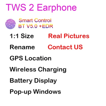 

Rename GPS Positioning Bluetooth Earphone Smart Sensor Wireless Headphone Stereo Earbuds Headset PK i200 i500 i9000 i1000000