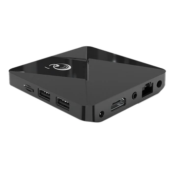 

Q1 MINI TV BOX Andriod 9.0 2GB 16GB 4K RK3328 2.4GHz WIFI Quad Core Android Set Top Box(US Plug)