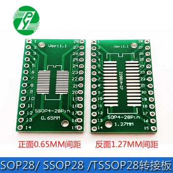 

SOP28 Adapter Board S SOP28 to DIP TSSOP28 Patch to In-line DIP Adapter Board