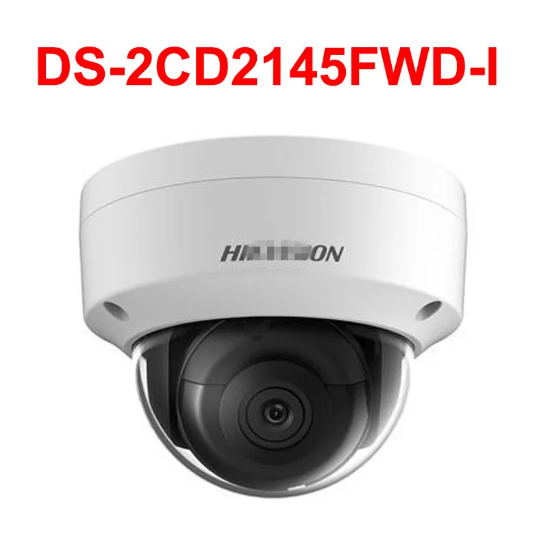 Hik-sion английская версия DS-2CD2145FWD-I 4 МП ИК Фиксированная купольная сетевая камера |