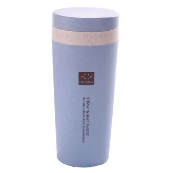 

Wheat Straw Fiber Water Cup Environmental Friendly Health Cup Heat Insulation Anti Scalding Rope Lifting