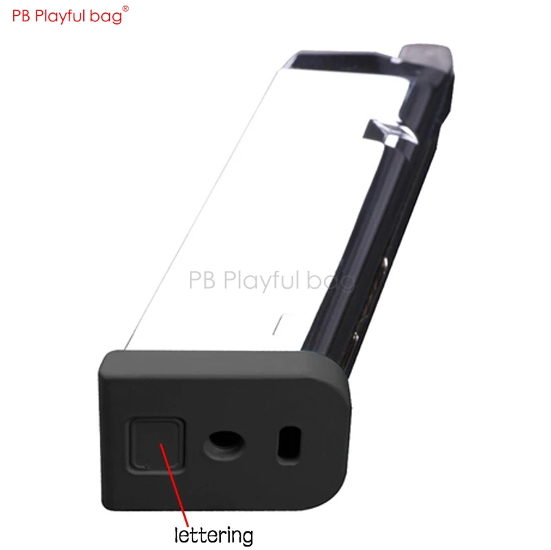 Игрушечный анод SI скользящая втулка P1 водяной пулевидный пистолет для установки и обновления материала Внутренняя труба корпус квадратная Флейта с ЧПУ набор OD97 - Цвет: 1pcs