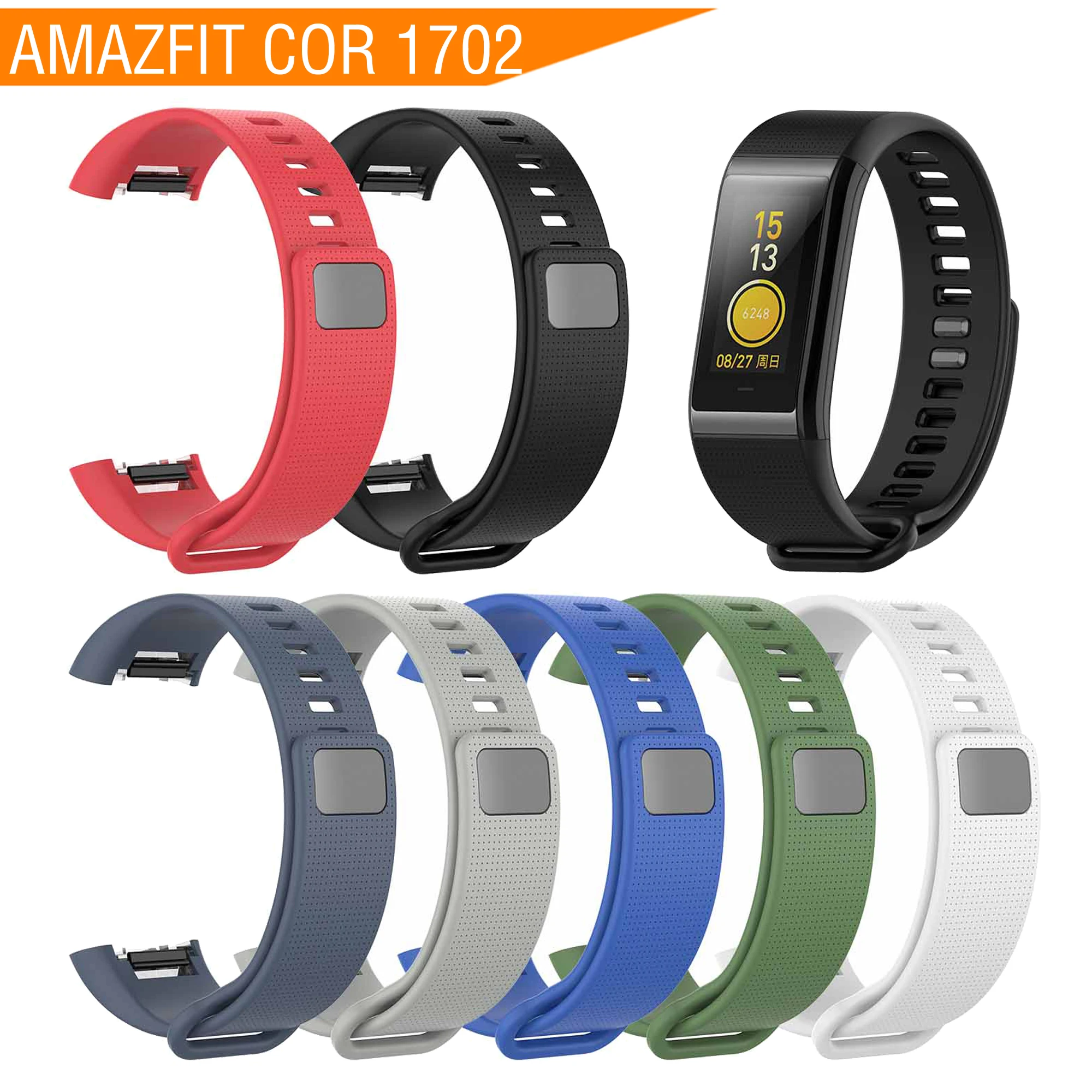 Спортивный силиконовый ремешок для Huami Amazfit COR A1702 умных часов браслет сменный