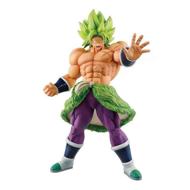 

In Stock Original Banpresto Dragonball Super Oversea limited Broly Figure PVC action figure model Figurals Dolls