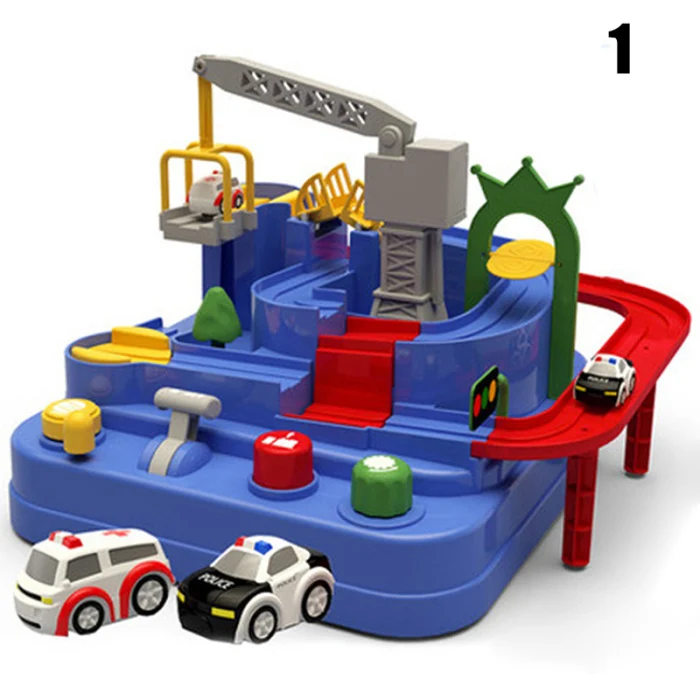 Автомобиль приключенческая игра манипулятивное спасение отряд Приключения железнодорожная модель автомобиля гоночный развивающие игрушки 30X30 E2S