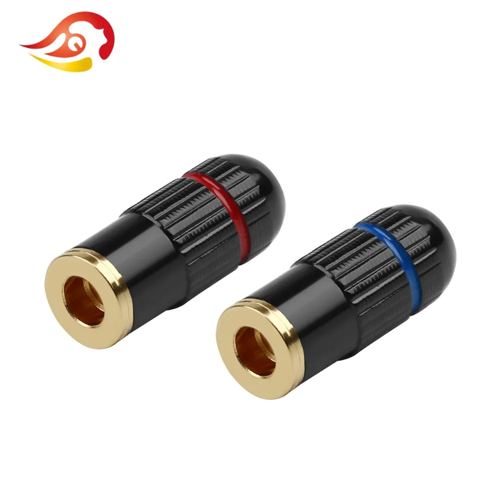 QYFANG 1 пара A2DC женские Pin наушники, аудио разъем для LS400 CKS1100 E50 E70 HiFi гарнитура припой провода разъем a2dc адаптер