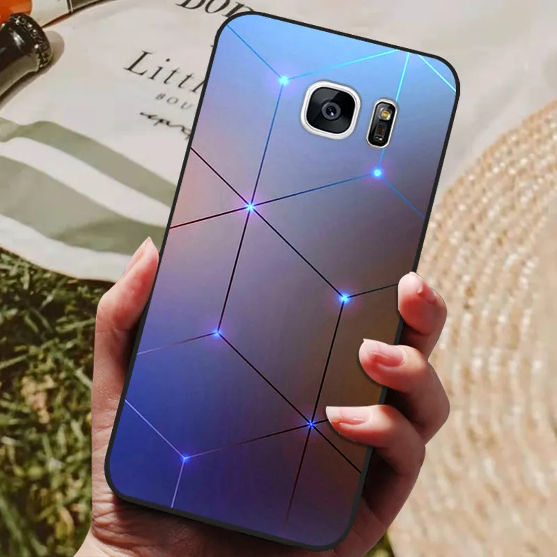 Cute Pattern Silicone TPU Phone Case - Soft Protective Back Cover Bumper