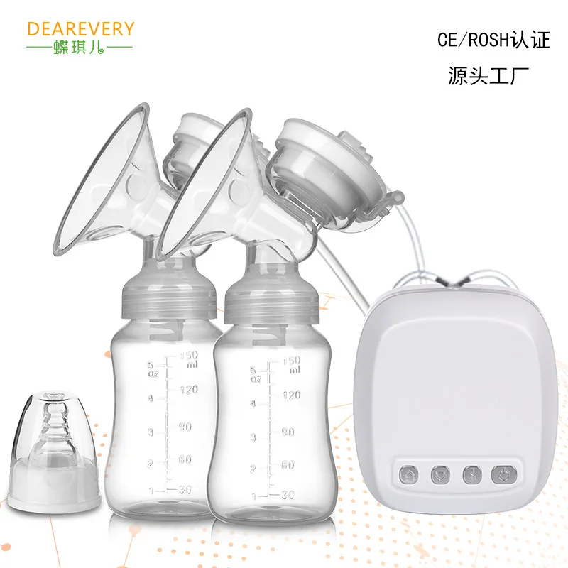 Electric Breast Pump Large Suction Set Milk Maker Postpartum Prolactin Breast Collector Breast Pump Source Factory