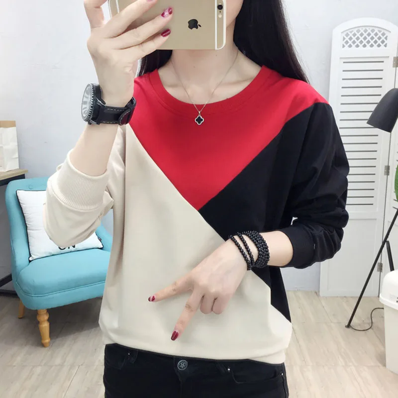BOBOKATEER футболка femme размера плюс футболка женская футболка с круглым вырезом camisetas verano mujer футболка с длинным рукавом женская футболка