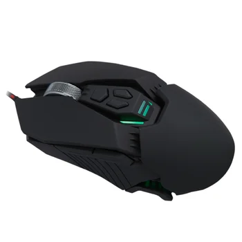 

Optical USB Wired Gaming Mouse 8 Buttons 4000 DPI Professional Gaming Mouse Pro Gamer Computer Mice for PC Desktop Laptop - Blac